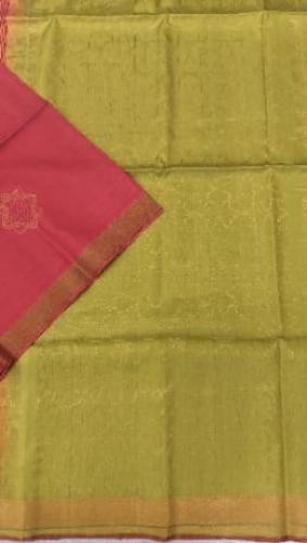 SOFT SILK SAREE WITH BLOUSE